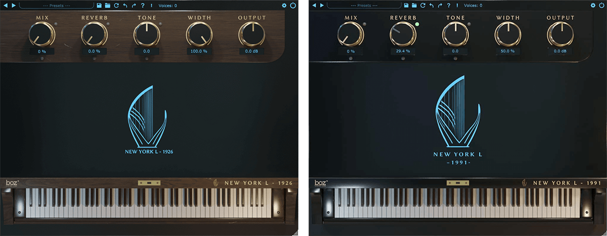 Boz Digital Labs Exclusive New York L Piano Bundle - Ideal for Musicians