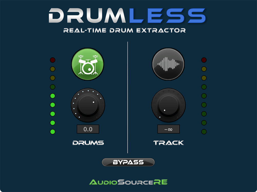 AudioSourceRE Revolutionary Drumless Audio Tool