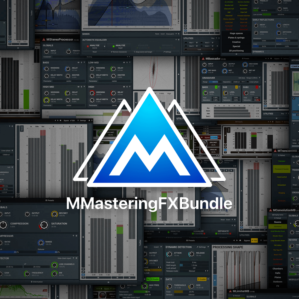 MeldaProduction MMasteringFXBundle - Unbeatable Mastering Plugin Suite