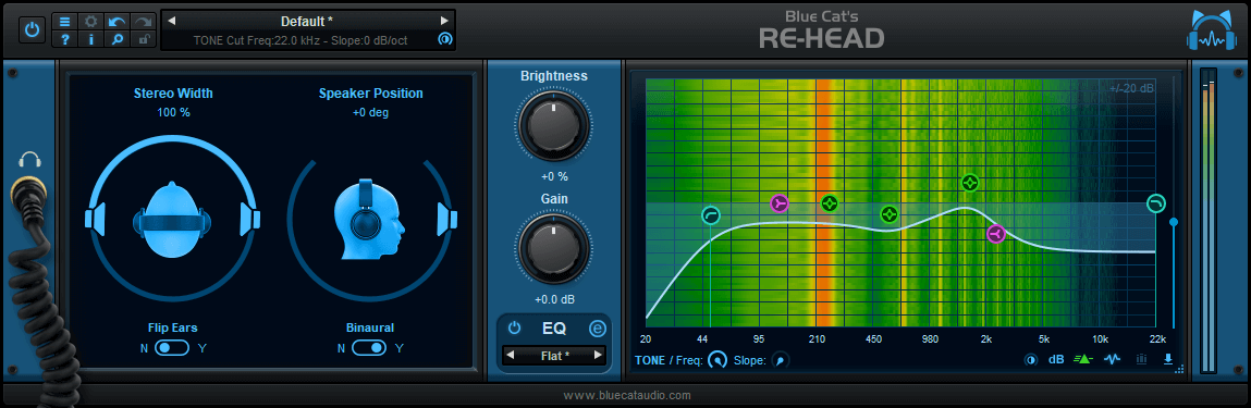 Blue Cat Audio's Re-Head: A Unique Headphone Sound Enhancement Plugin