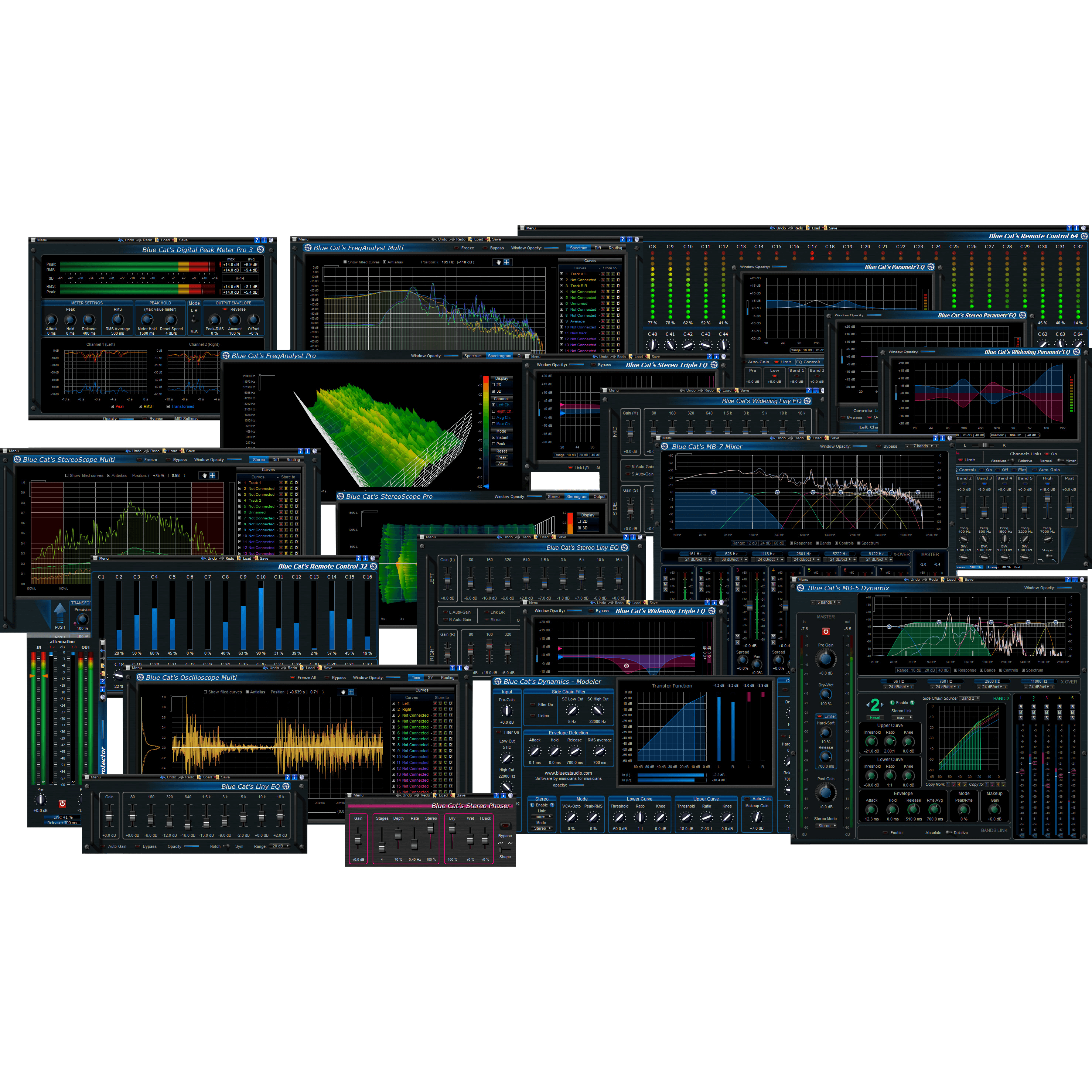 Blue Cat Audio's Premium All - in - One Plugin Bundle