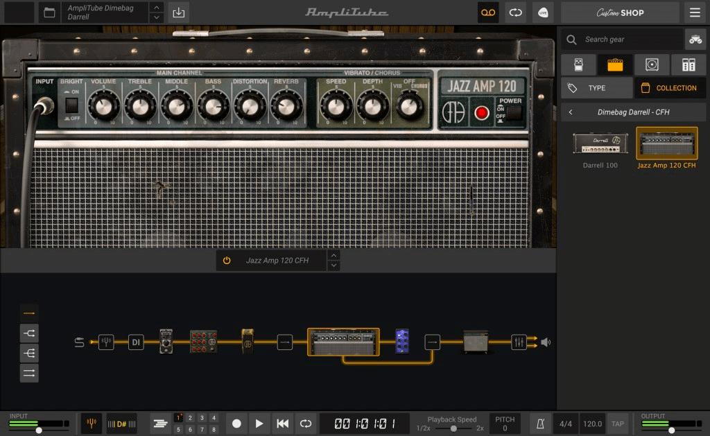 IK Multimedia Amplitube Dimebag Darrell CFH - Exclusive Guitar Gear Collection