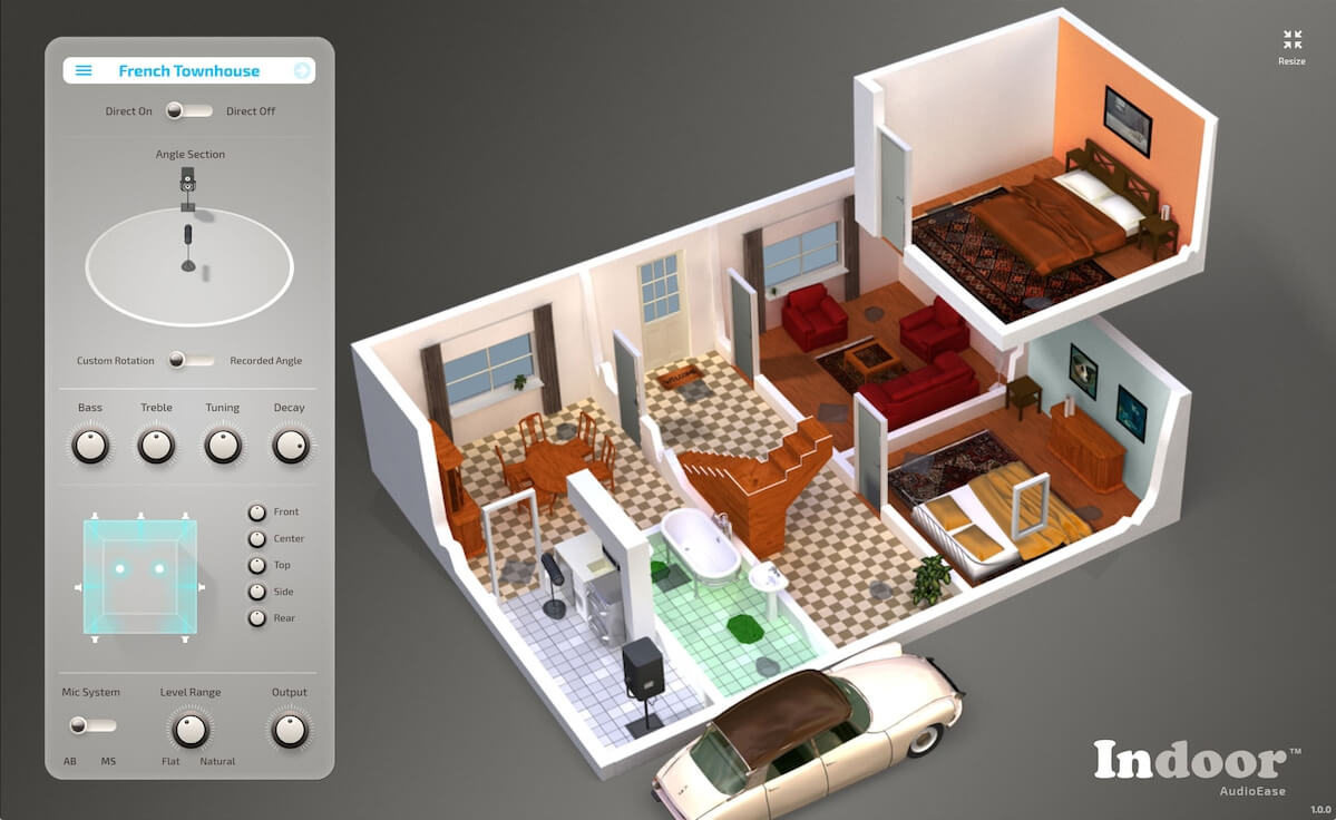 Audio Ease Indoor 2 - Premium Convolution Reverb for Audio Post