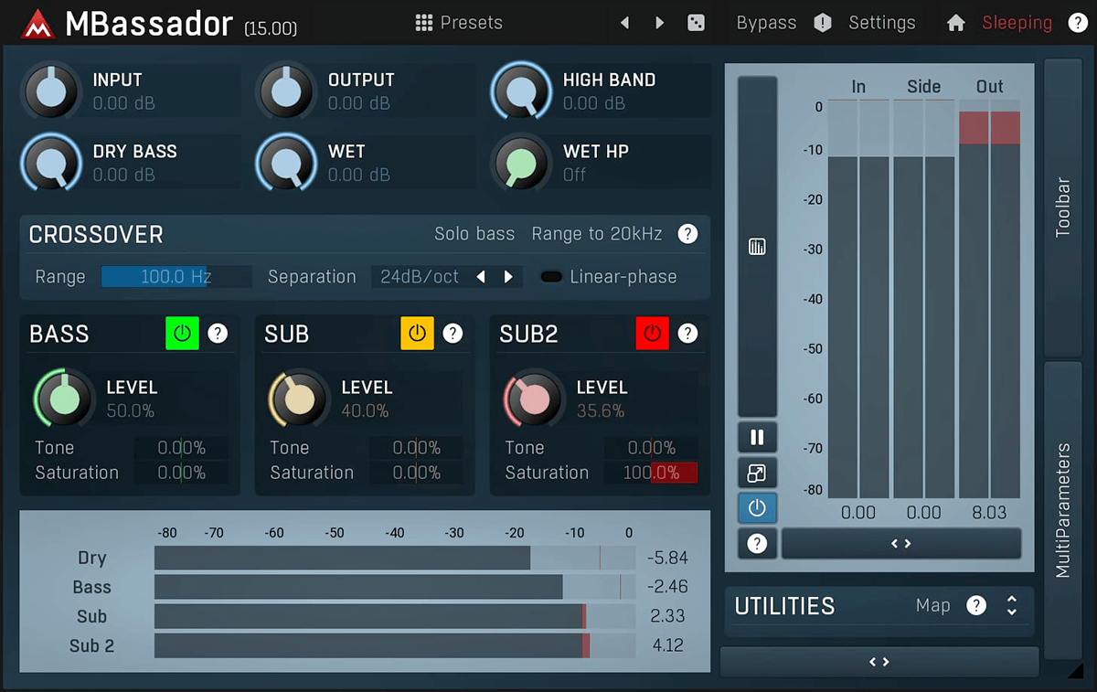 MeldaProduction MBassador: Advanced Bass Enhancement Tool for Modern Mixes