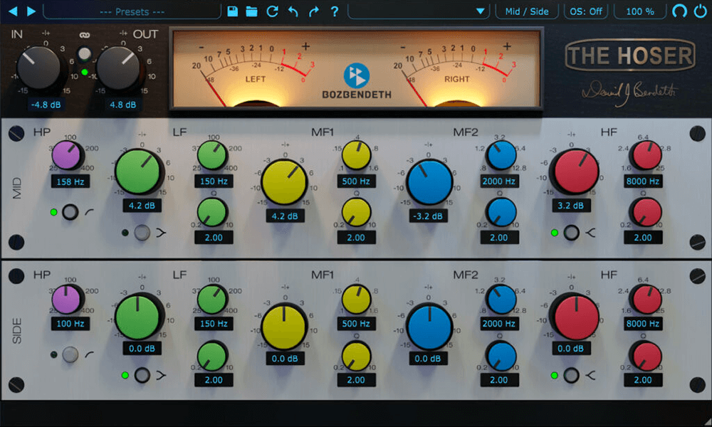 Get Boz Digital Labs The Hoser XT 2 - Premium David Bendeth Signature Plugin for Mixing