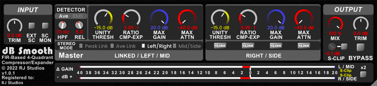 Raising Jake Studios dB Smooth: A Precise and Versatile Dynamics Processor