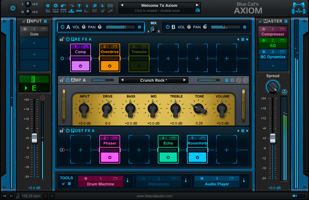 Blue Cat Audio Axiom V2: Versatile Multi-Effects & Amp Simulation
