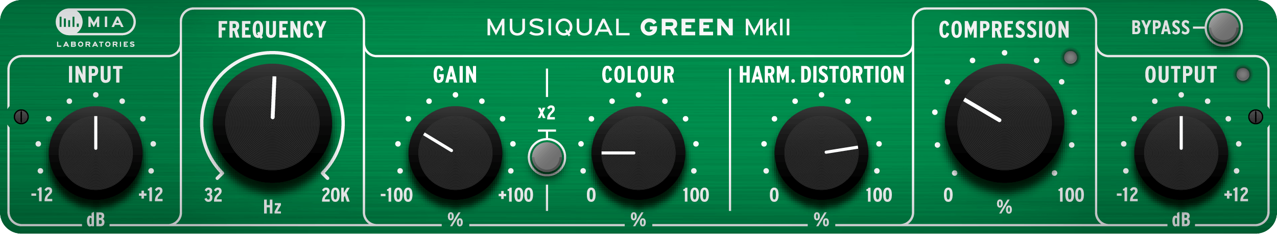 Get the Classic 1990s Sound! MIA Laboratories Musiqual Green MKII Audio Plugin