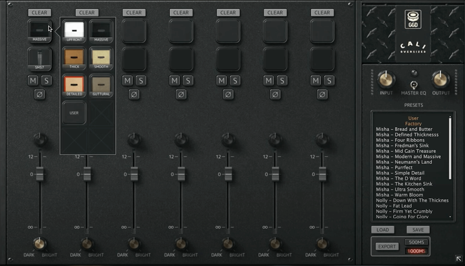 GGD Studio Cabs: Cali Oversized Edition - Ideal for Distorted Guitars
