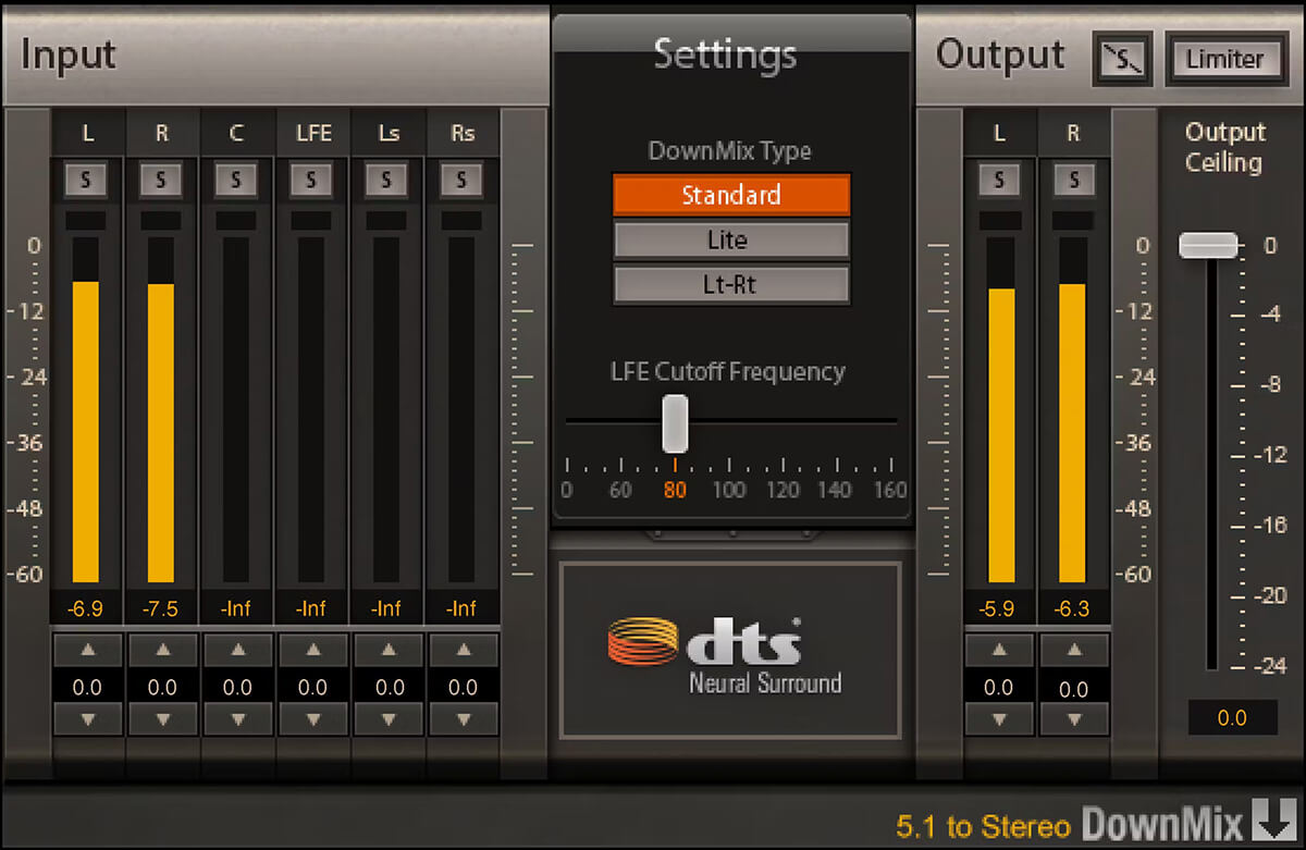 Hot Sale! Waves DTS Neural Surround Collection for High - Quality Audio Conversion