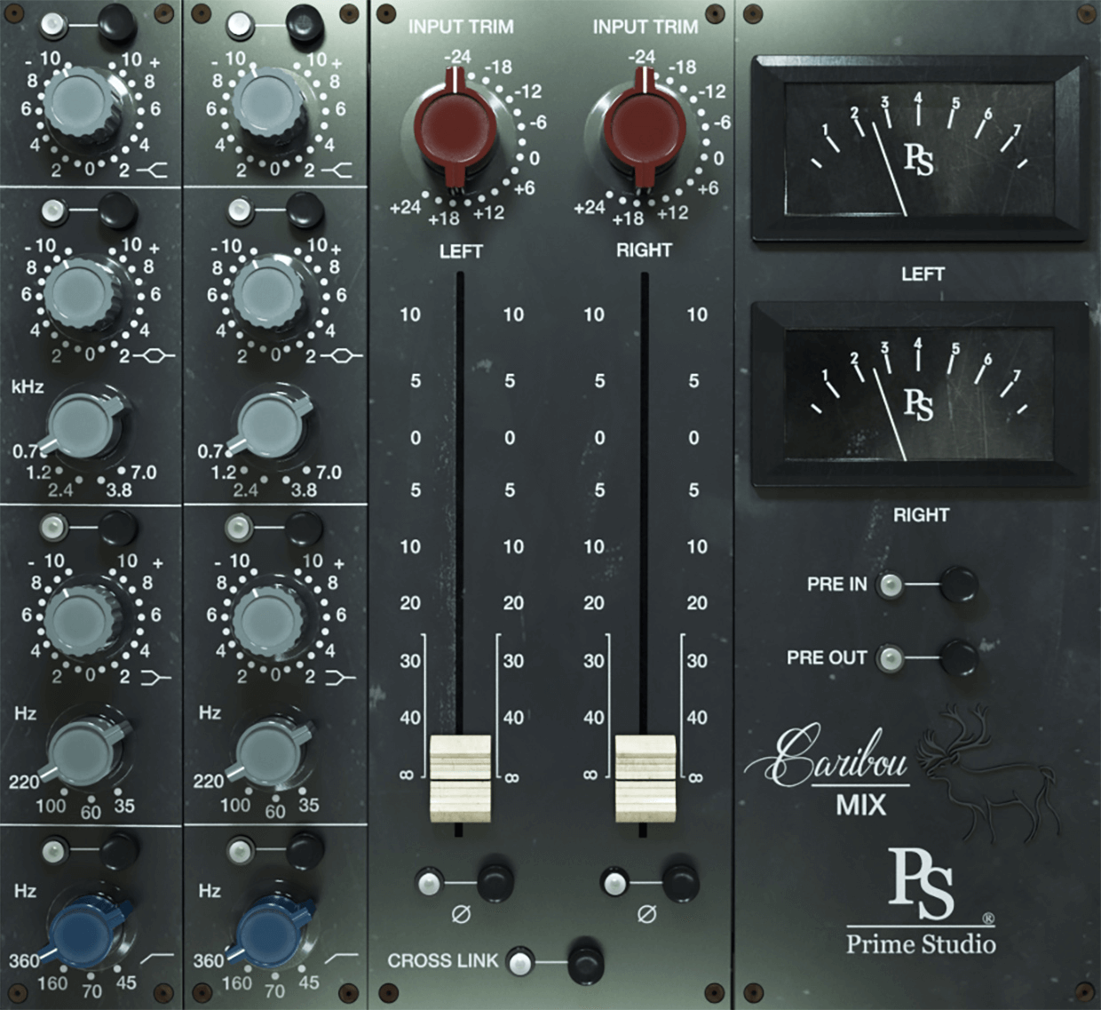 Hot! Prime Studio Caribou Mix - Vintage Stereo Equalizer
