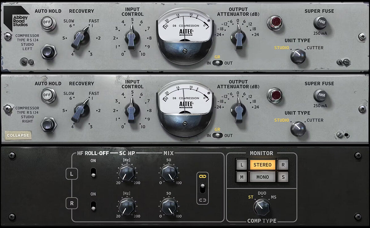 Get Waves Abbey Road RS124 Compressor - Vintage Smooth Sound!