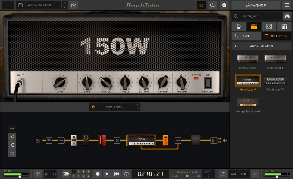IK Multimedia AmpliTube Metal - Ultimate Collection of High - Gain Gear for Metal Guitarists
