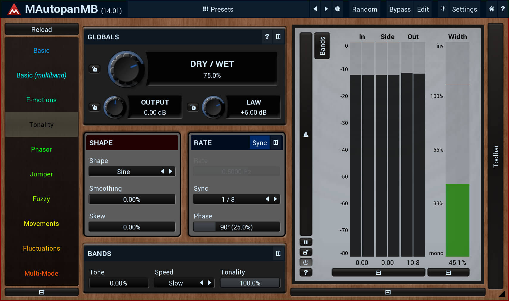 MeldaProduction MAutopanMB: World's Most Potent Automatic Panner for Enhanced Audio Spatiality