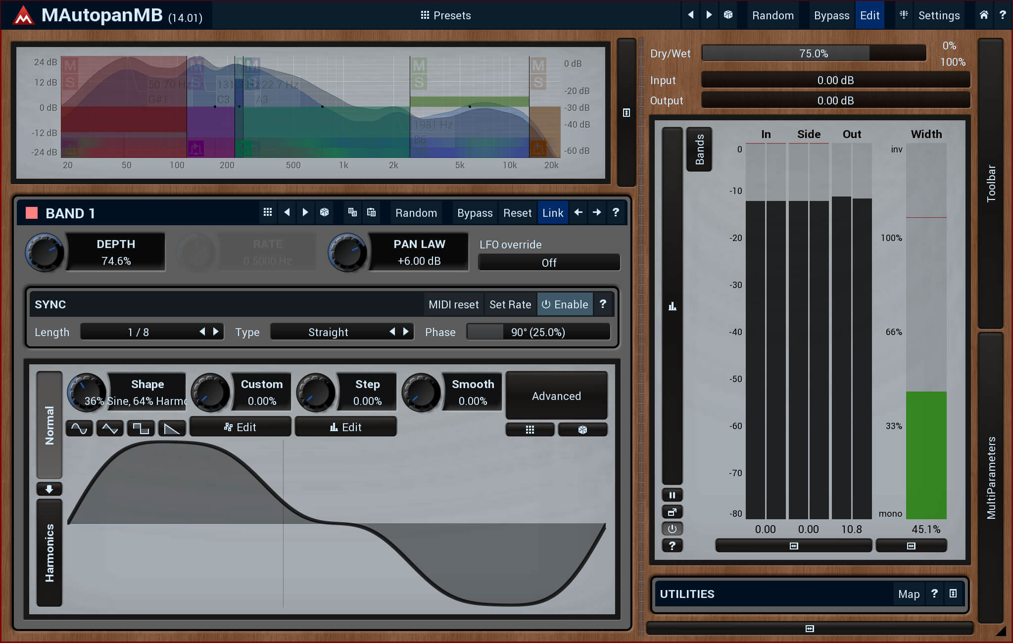 MeldaProduction MAutopanMB: World's Most Potent Automatic Panner for Enhanced Audio Spatiality