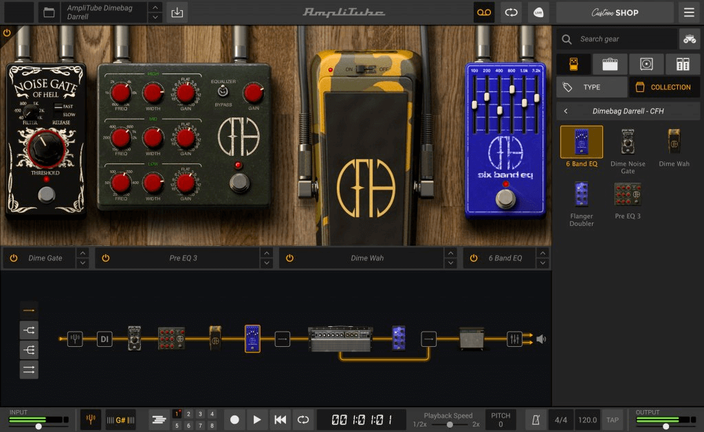 IK Multimedia Amplitube Dimebag Darrell CFH - Exclusive Guitar Gear Collection