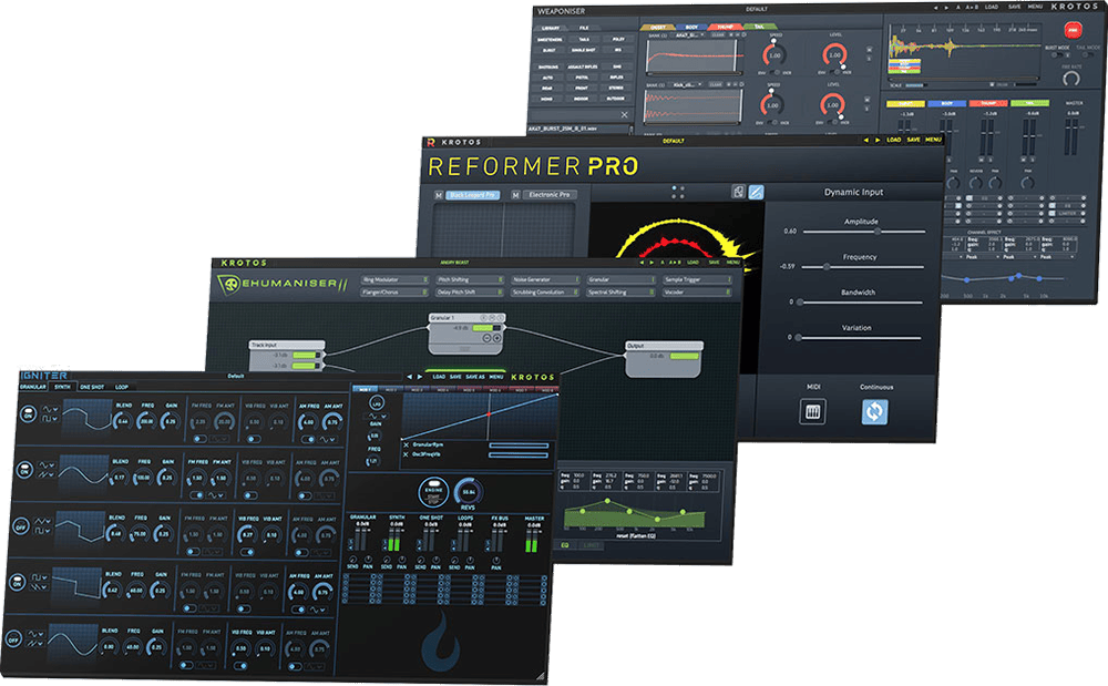 Krotos Comprehensive Sound Design Bundle 3 with Top - notch Software and Libraries
