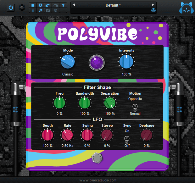 Blue Cat Audio PolyVibe - A Modern Take on Vintage Vibe Pedals