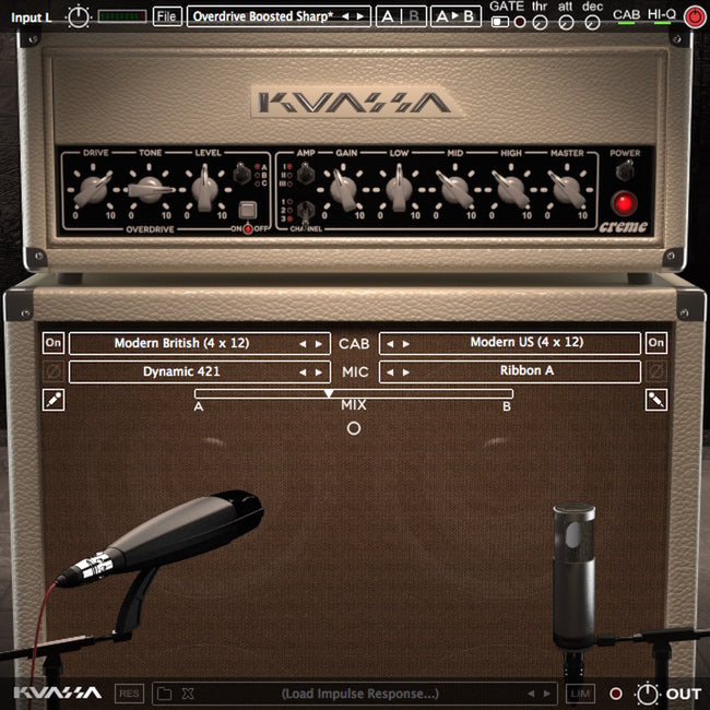 Kuassa Amplifikation Creme - Premium Guitar Amp Simulation Software