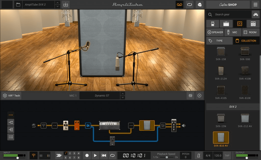 IK Multimedia AmpliTube SVX 1 & 2 Bundle - Exclusive Offer