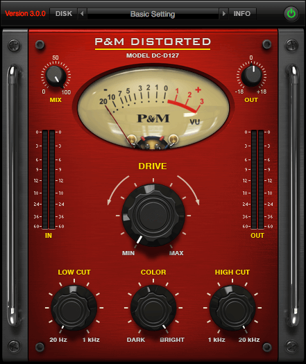 Versatile Plug-and-Play Distorted Effect with Adjustable EQ