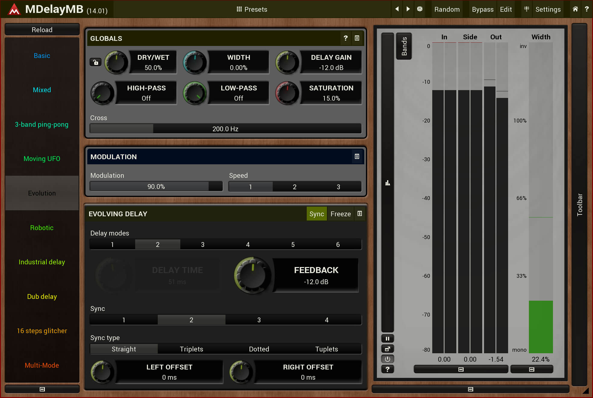 MeldaProduction MDelayMB - Advanced Multi - Band Delay Plugin with Rich Features