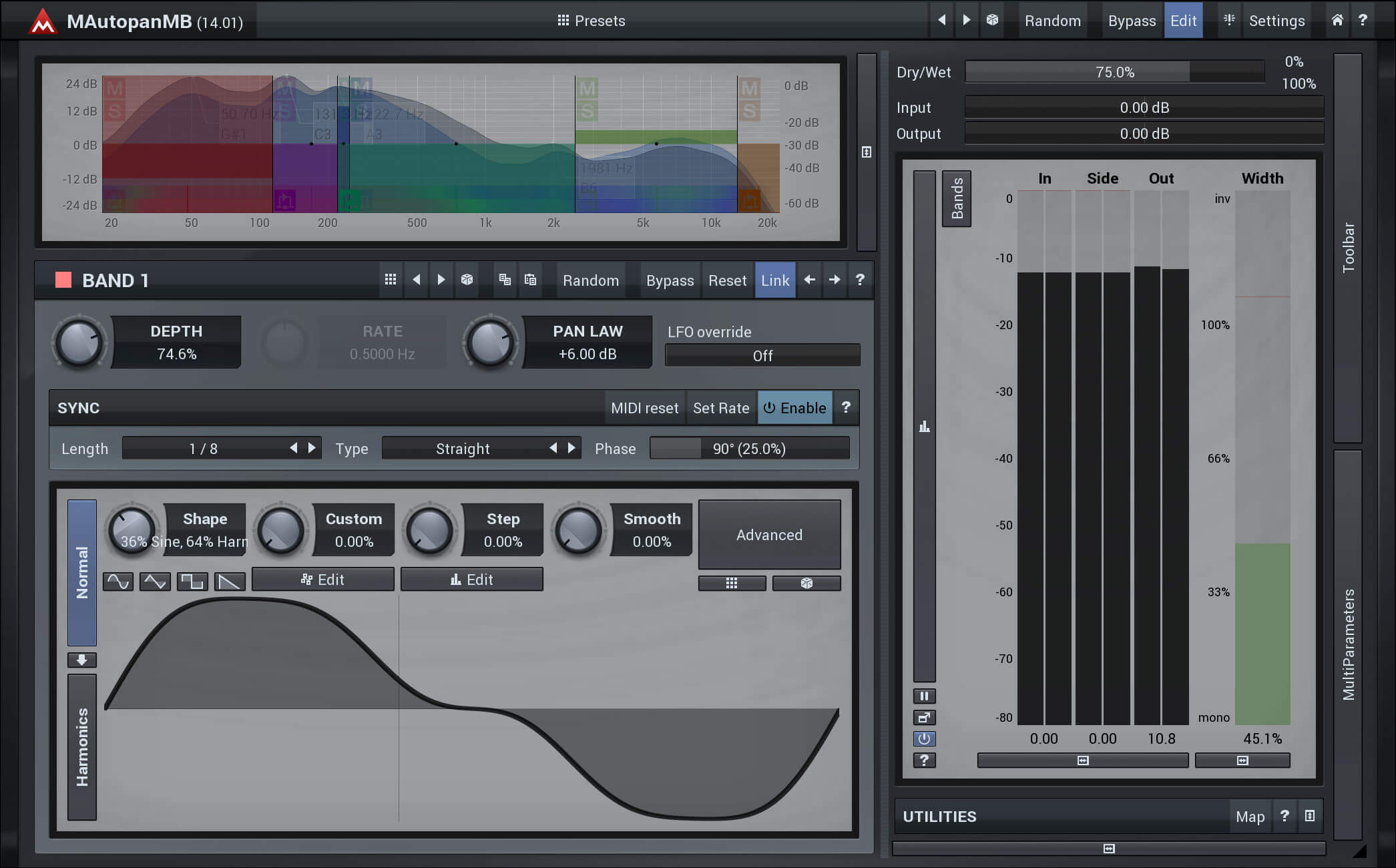 MeldaProduction MAutopanMB: World's Most Potent Automatic Panner for Enhanced Audio Spatiality