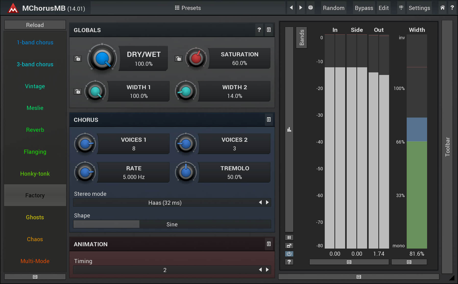 MeldaProduction MChorusMB - Best-Sounding & Versatile Chorus Plugin