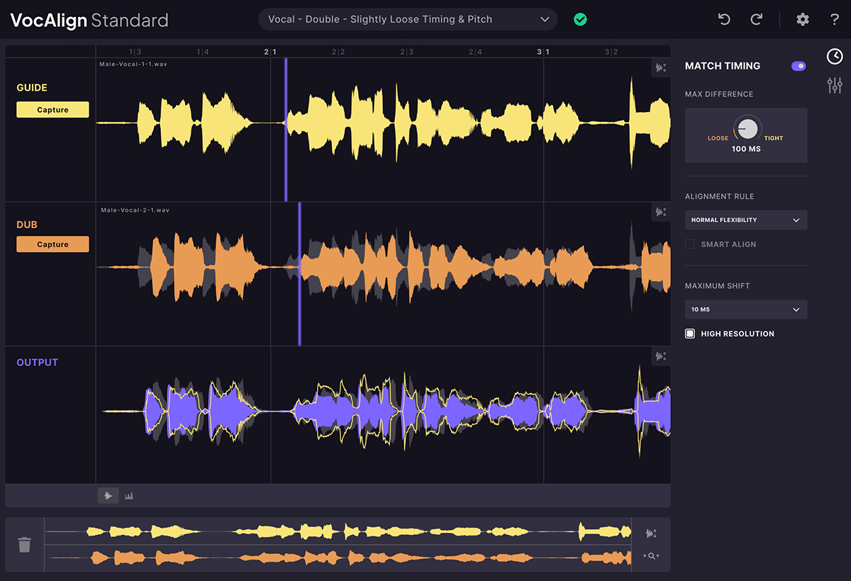 Get Synchro Arts VocAlign 6 Standard - The Award - Winning Vocal Time - Alignment Plugin Now