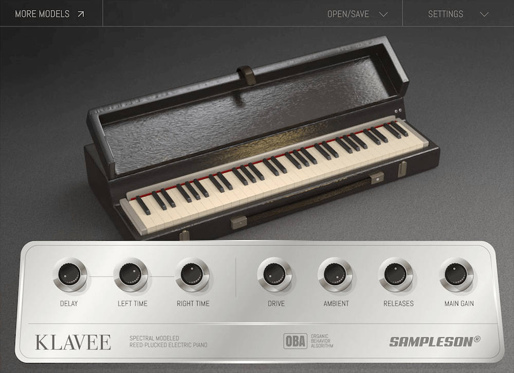 Sampleson Klavee: Virtual Spectral Modeled Czech Klaviphon Electric Piano