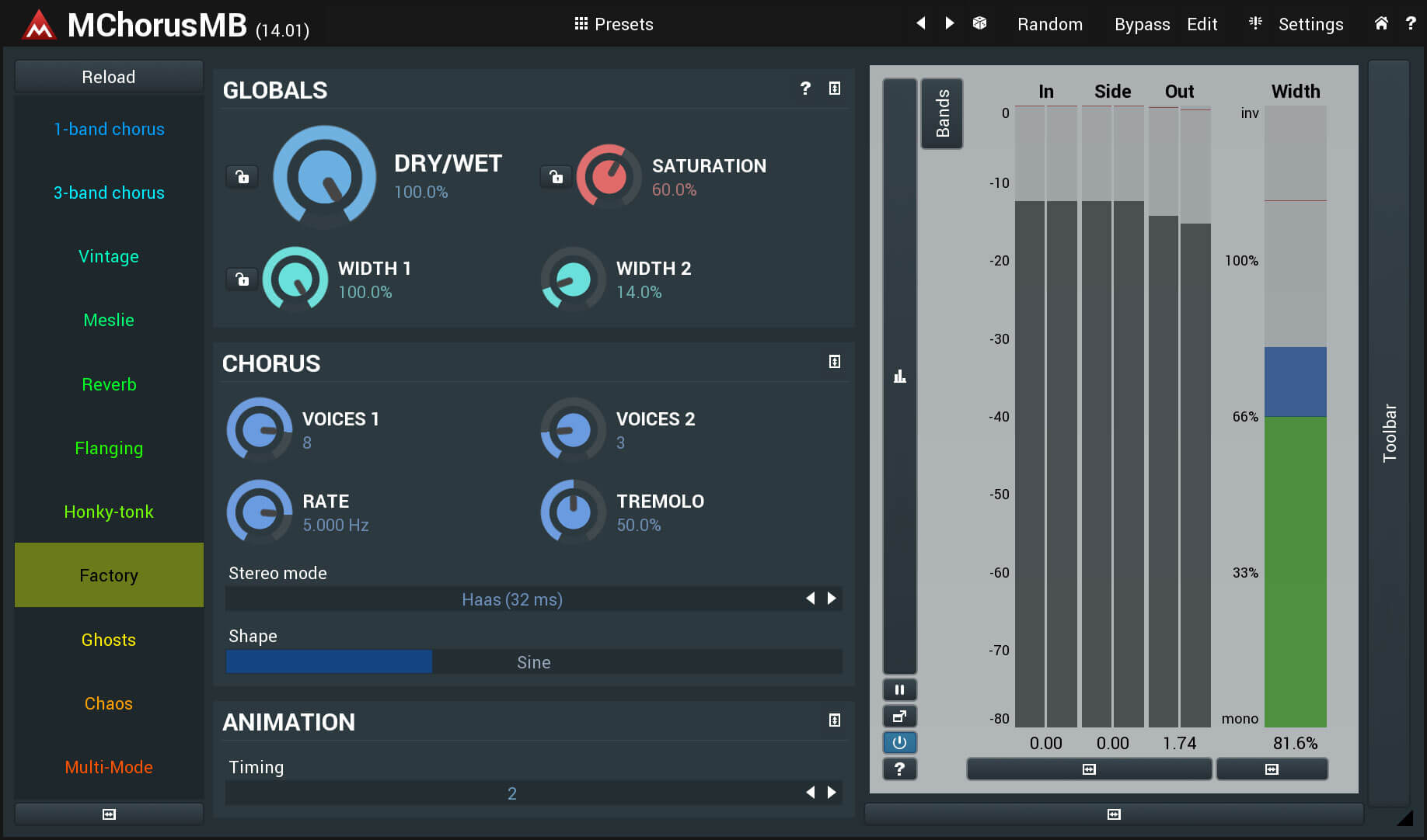 MeldaProduction MChorusMB - Best-Sounding & Versatile Chorus Plugin
