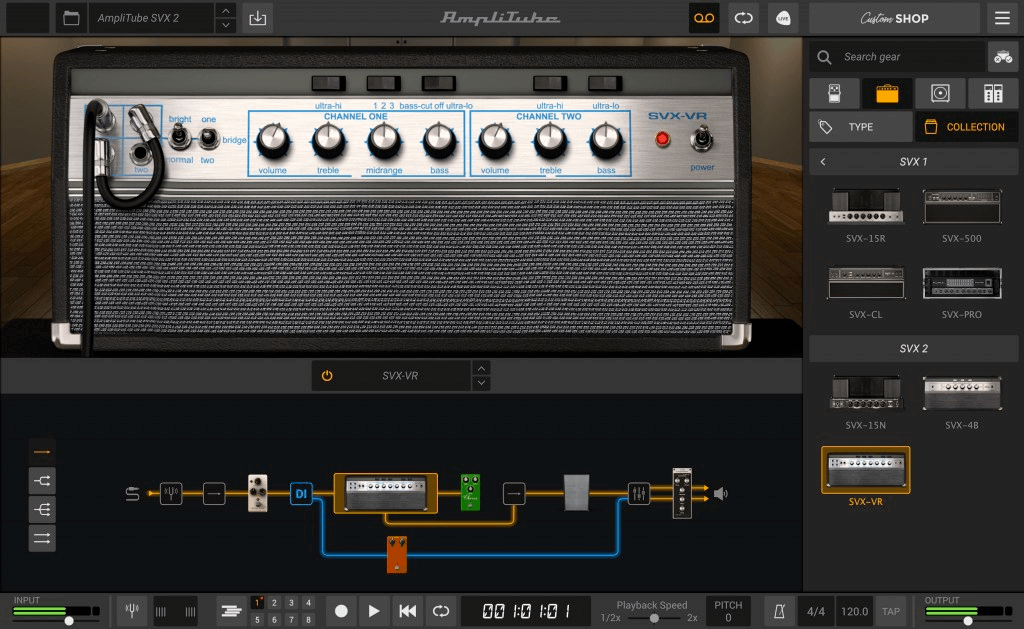 IK Multimedia AmpliTube SVX 1 & 2 Bundle - Exclusive Offer