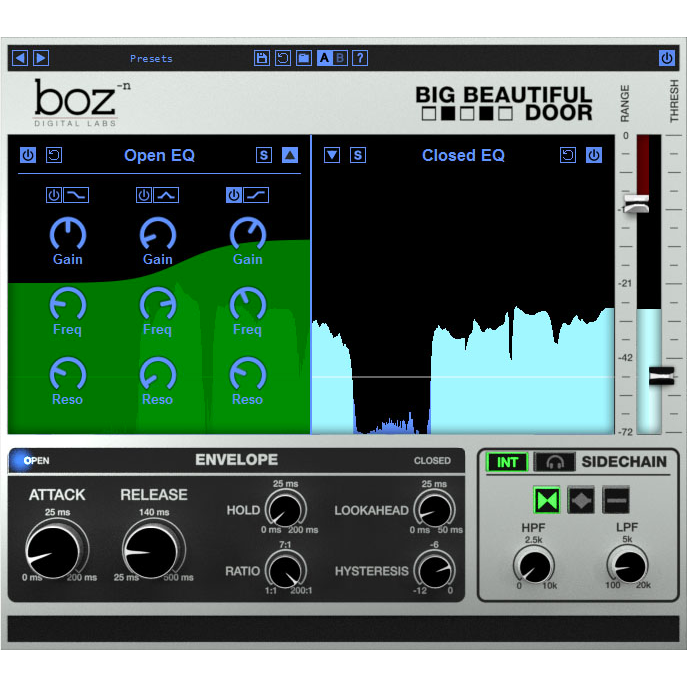 Boz Digital Labs Big Beautiful Door - An Innovative Dynamics and EQ Plugin on Sale