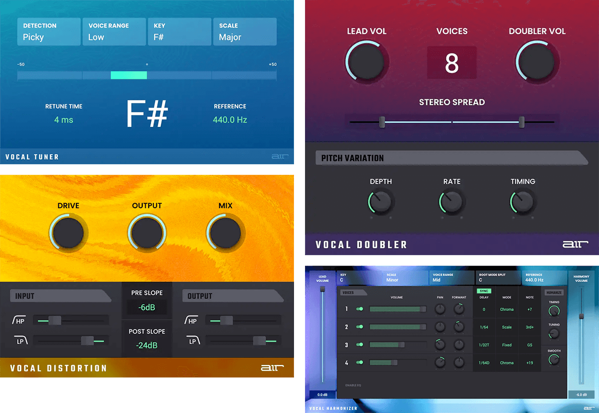 Hot! AIR Vocal FX Collection - Your Ultimate Vocal Suite