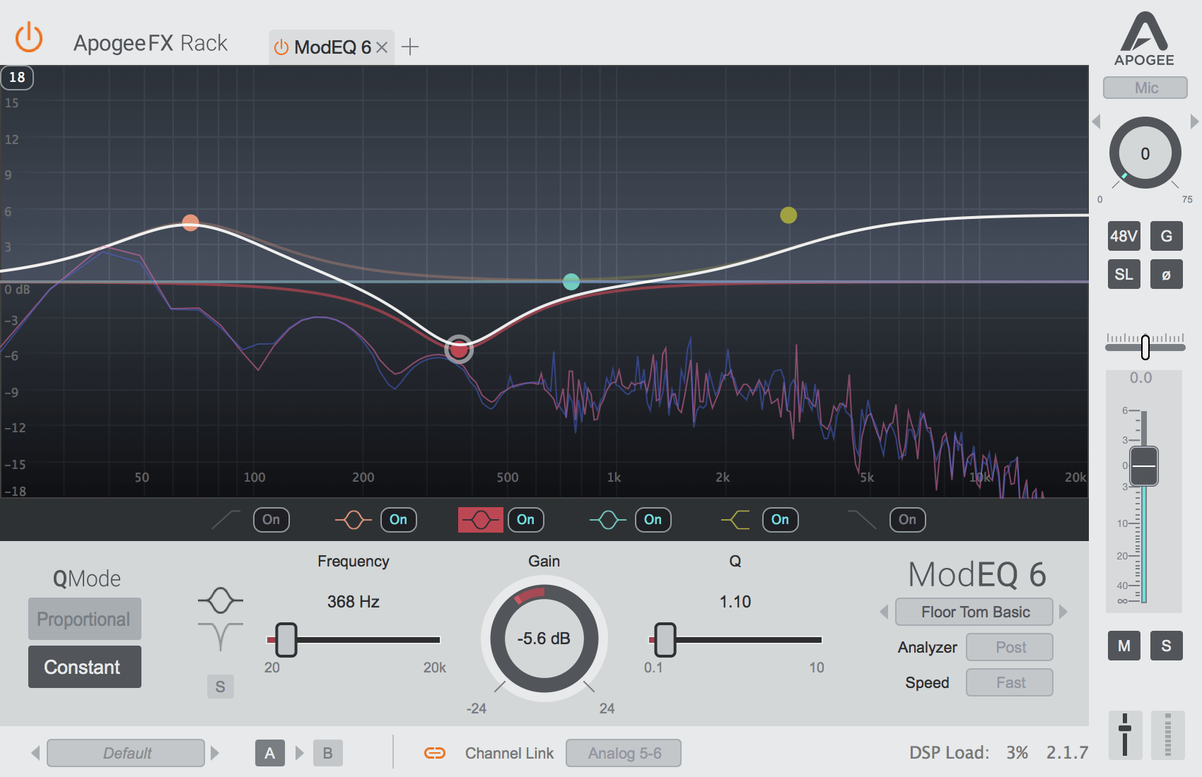 Hot! Apogee 6-Band ModEQ Plugin