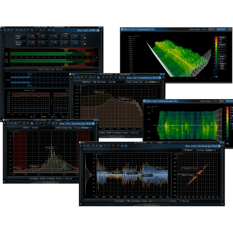 Blue Cat Professional Audio Analysis Tool Pack