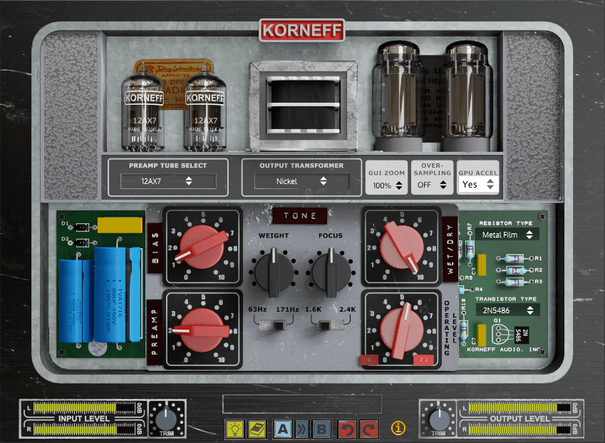 Korneff Audio PSC 2 - Versatile Professional Audio Compressor with Tube Preamp