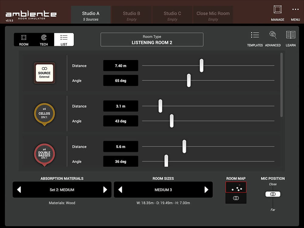 Audio Modeling Ambiente: Transform Your Music with Realistic Room Simulation