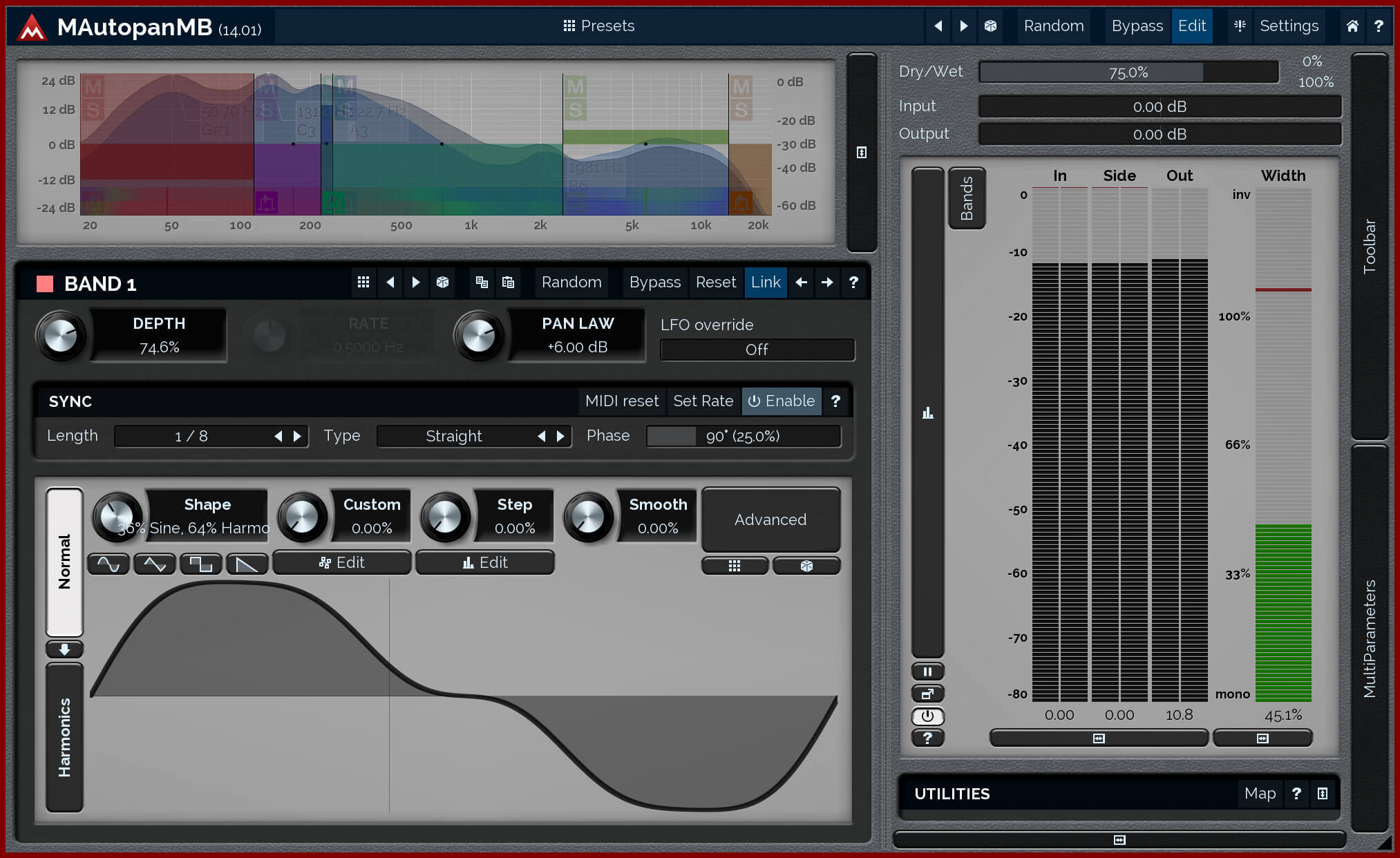 MeldaProduction MAutopanMB: World's Most Potent Automatic Panner for Enhanced Audio Spatiality