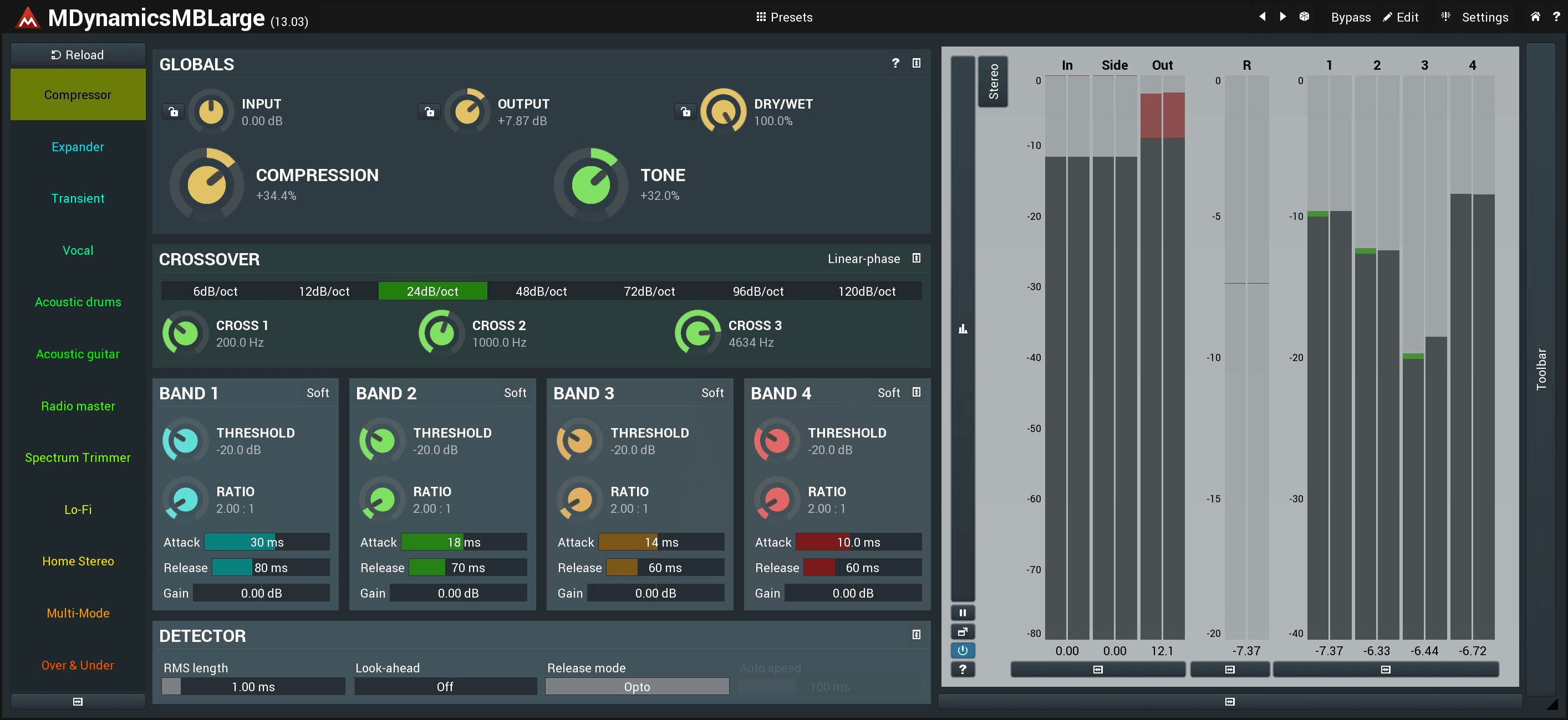 MeldaProduction MDynamicsMB - The Ultimate All-in-One Multiband Dynamics Processor