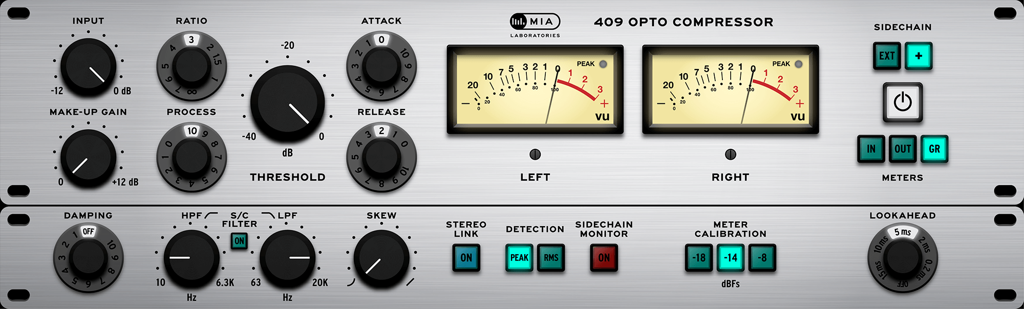 Hot Deal: MIA Laboratories 409 Professional Opto Compressor Plugin with Versatile Features