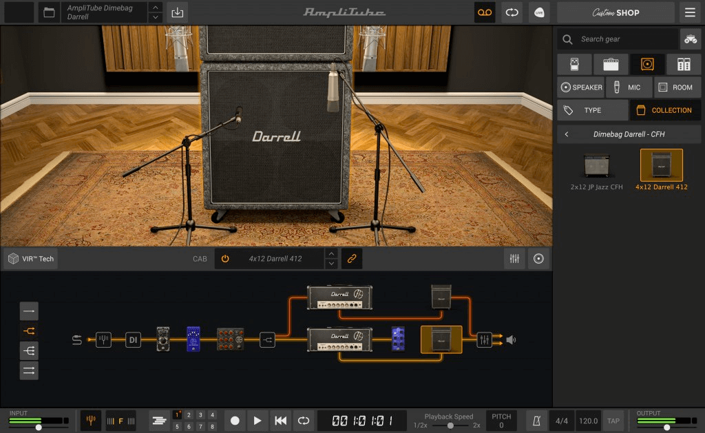IK Multimedia Amplitube Dimebag Darrell CFH - Exclusive Guitar Gear Collection