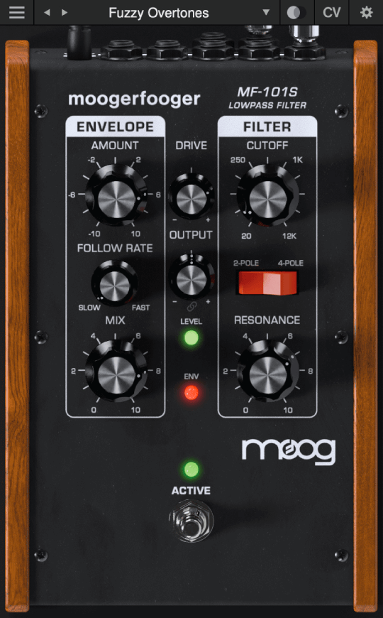 Moog Moogerfooger MF-101S Lowpass Filter - A Reimagined Analog Effects Pedal for Modern Creators
