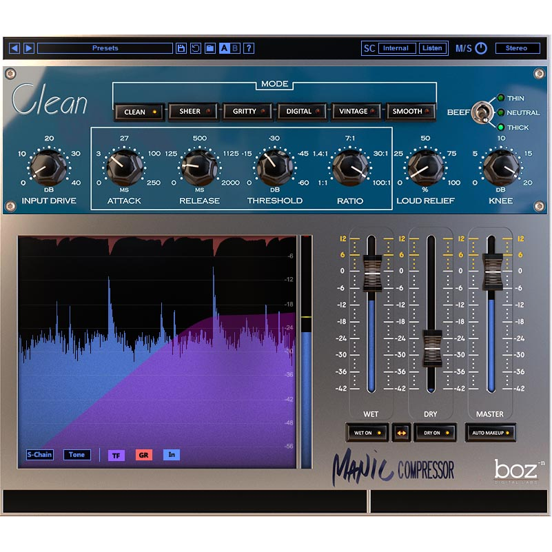 Boz Digital Labs Manic Compressor: Unleash Maximum Power with 6 Modes and Parallel Compression
