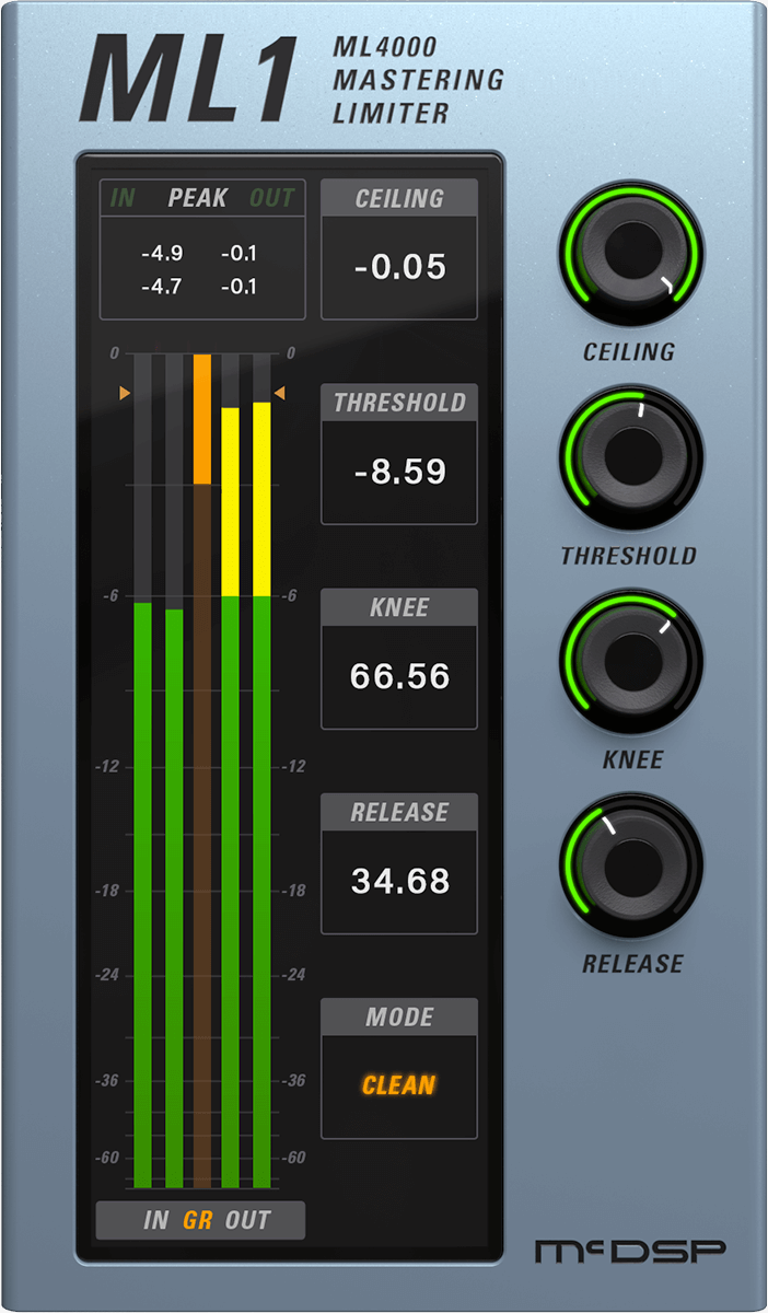 McDSP ML4000 V7 Mastering Limiter - Top - notch Audio Solution