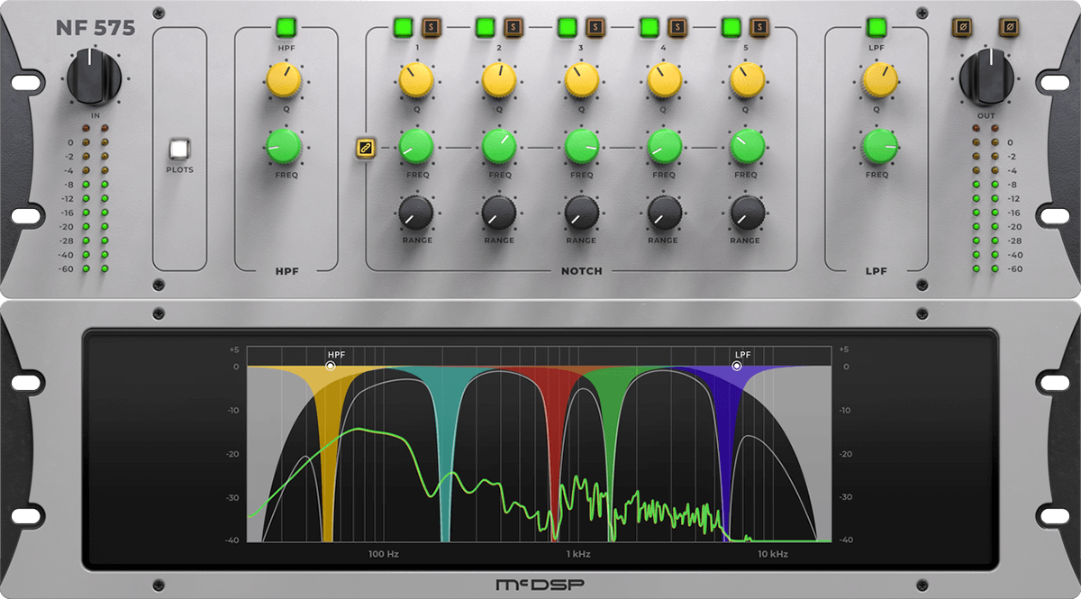 McDSP NF575 V7 Noise Filter: Premium Audio Noise Removal
