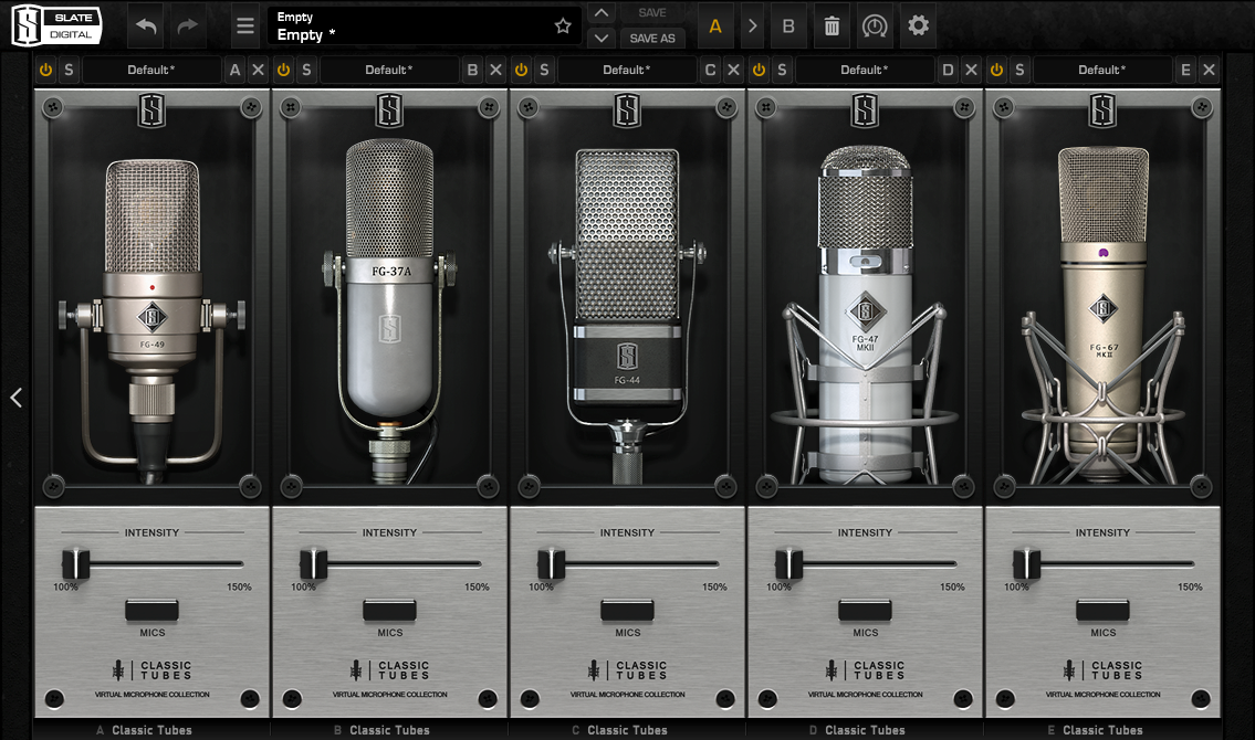 Get Slate Digital Classic Tubes 3 - Add 5 Vintage Tube Mics!