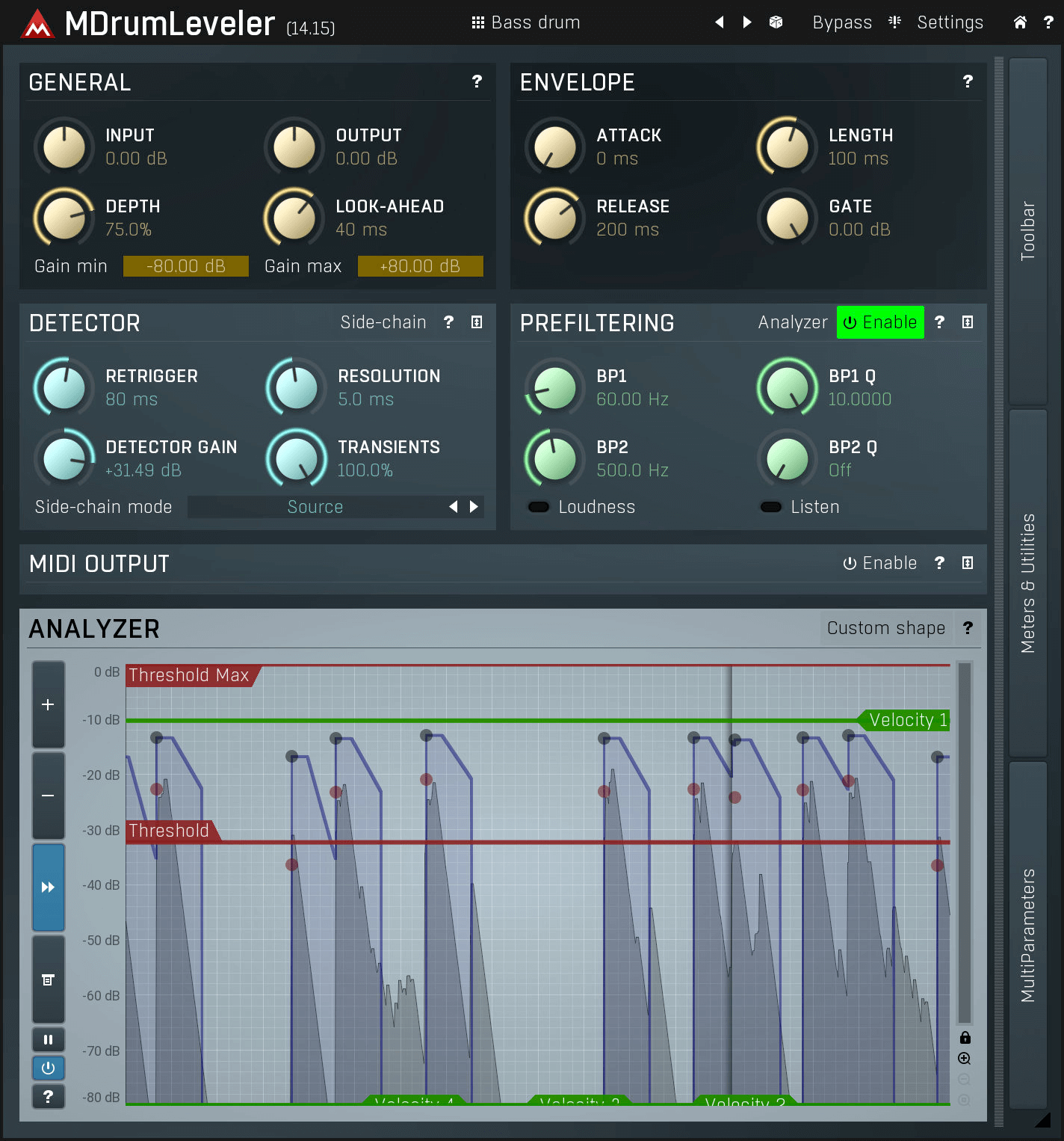 MeldaProduction MDrumLeveler - Ultimate Drum Optimization Tool