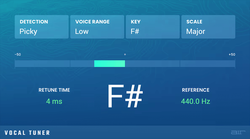 Hot! AIR Vocal Tuner - Automatic Pitch Correction