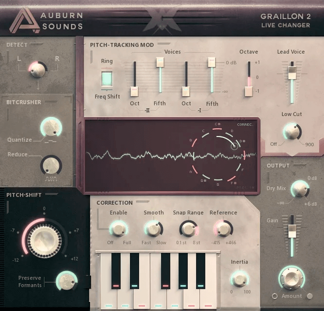 Auburn Sounds Graillon 2 Full Version - A Revolutionary Vocal Live Changer